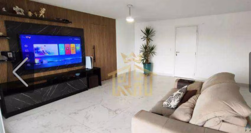Apartamento com 3 dormitórios à venda, 147 m² por R$ 1.170.000 - Aviação - Praia Grande/SP