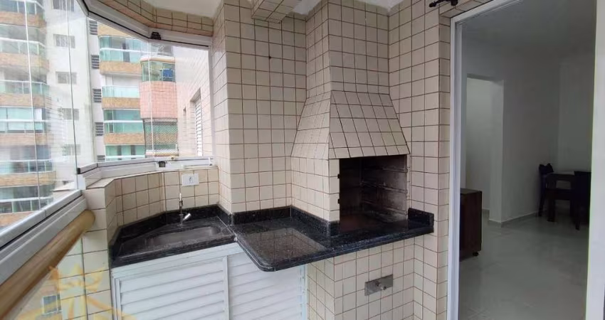 Apartamento de 1 dormitório no bairro de Vila Tupi em Praia Grande - SP