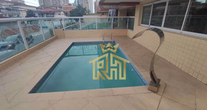Apartamento com 2 dormitórios à venda, 60 m² por R$ 370.000,00 - Boqueirão - Praia Grande/SP