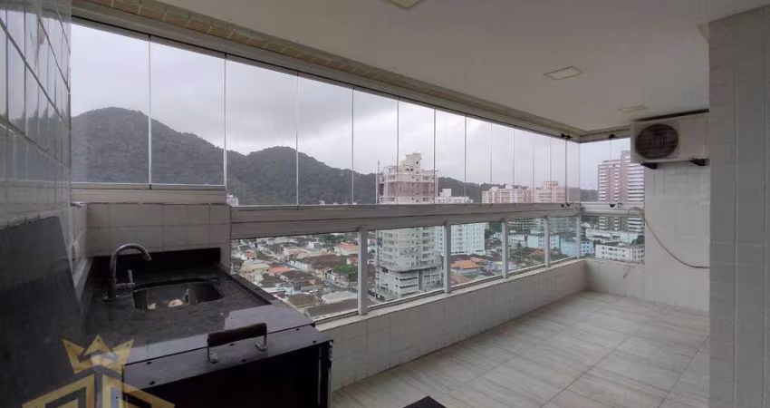 Apartamento com 2 dormitórios à venda, 81 m² por R$ 600.000,00 - Canto do Forte - Praia Grande/SP