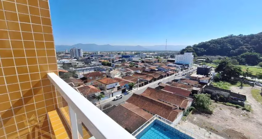 Apartamento novo  com 2 dormitórios à venda, 60 m² por r$ 438.000 - boqueirão - praia grande/sp