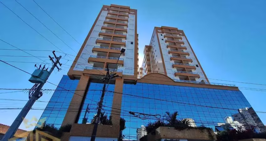 Apartamento novo - 02 dormitórios (01 suite) - sacada com ponto grill - lazer completo - 1 vaga - boqueirão - praia grande