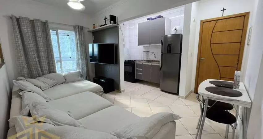 Apartamento de 2 quartos (1suíte) no bairro de vila guilhermina em praia grande - sp