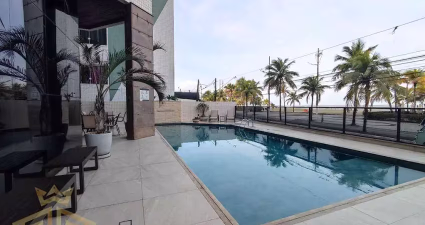 Apartamento com 1 dormitório à venda, 45 m² por r$ 299.000,00 - tupi - praia grande/sp