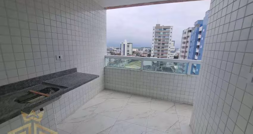 Apartamento com 2 dormitórios à venda, 76 m² por r$ 540.000 - vila guilhermina - praia grande/sp