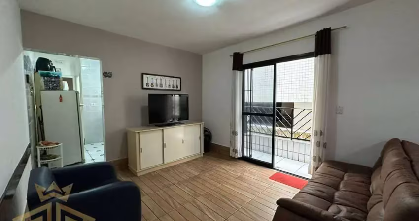 Apartamento com 1 dormitório à venda, 49 m² por r$ 230.000,00 - tupi - praia grande/sp