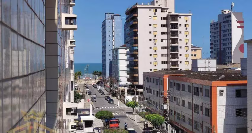 Apartamento com 2 dormitórios à venda, 70 m² por r$ 470.000 - canto do forte - praia grande/sp