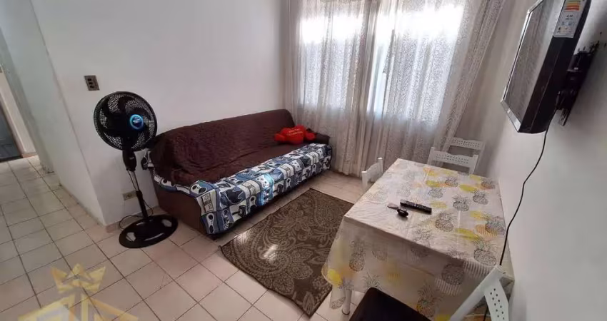 Apartamento com 1 dormitório à venda, 38 m² por r$ 235.000,00 - canto do forte - praia grande/sp