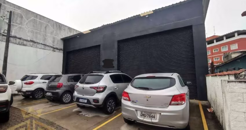 Galpão para alugar, 300 m² por r$ 8.000,02/mês - vila caiçara - praia grande/sp