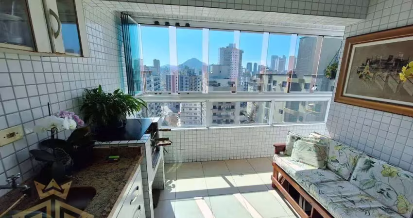 Apartamento guilhermina - 02 dormitórios (01 suíte) - sacada com churrasqueira - 02 vagas