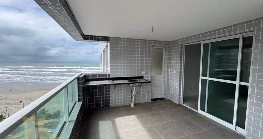 Apartamento novo - 03 dormitórios sendo 01 suíte - varanda gourmet com vista mar - lazer completo - 02 vagas - caiçara - pg