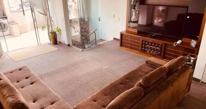 Cobertura duplex com 180 m² , ótima localização , 4 dormitórios , 3 vagas.