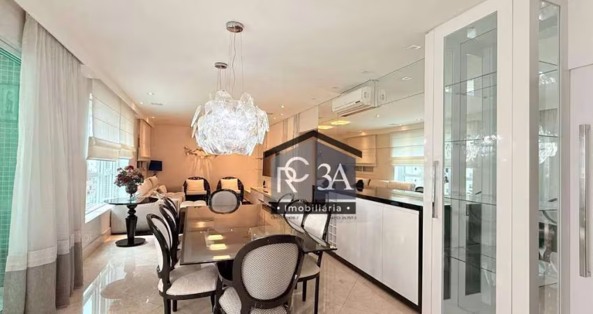 Apartamento com 3 suítes, 218 m², 4 vagas - venda ou aluguel  Anália Franco - São Paulo/SP