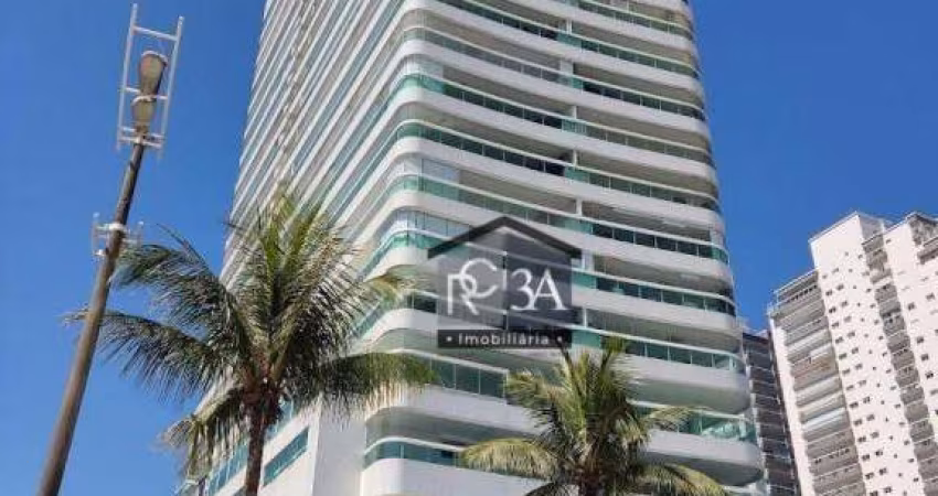 Apartamento com 3 dormitórios à venda, 119 m² por R$ 1.800.000 - Canto do Forte - Praia Grande/SP