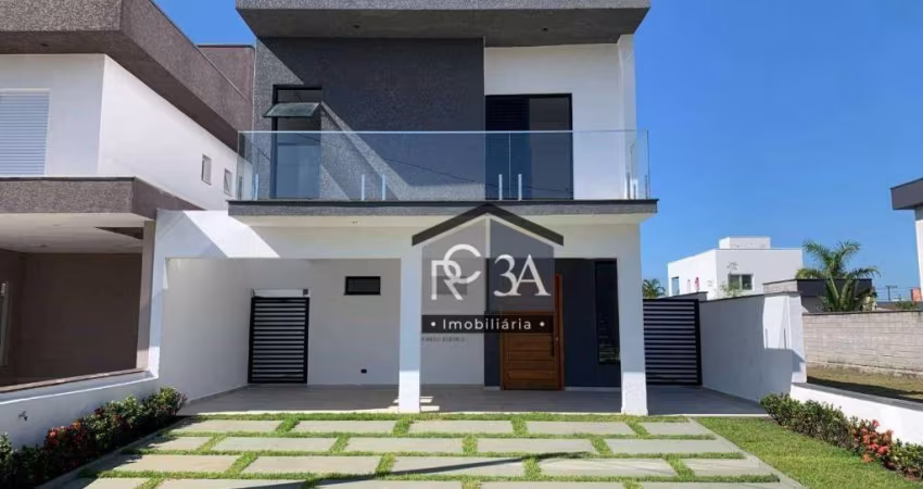 Sobrado, Condomínio Belize, com 3 dormitórios à venda, 279 m² por R$ 1.350.000 - Cibratel II - Itanhaém/SP