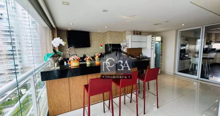 Apartamento com 3 dormitórios à venda, 224 m² por R$ 3.490.000,00 - Tatuapé - São Paulo/SP