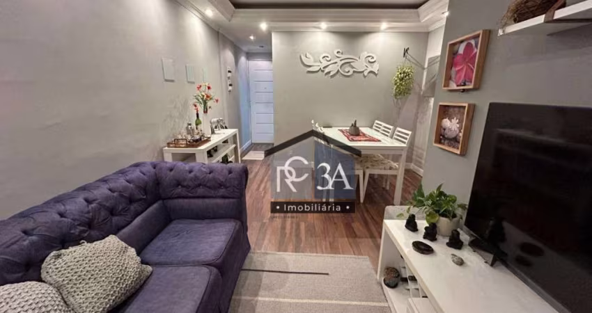 Apartamento para vender com 56m², 3 dormitórios, 1 vaga. Rua Demerval da Fonseca - Jd Santa Teresinha - SP