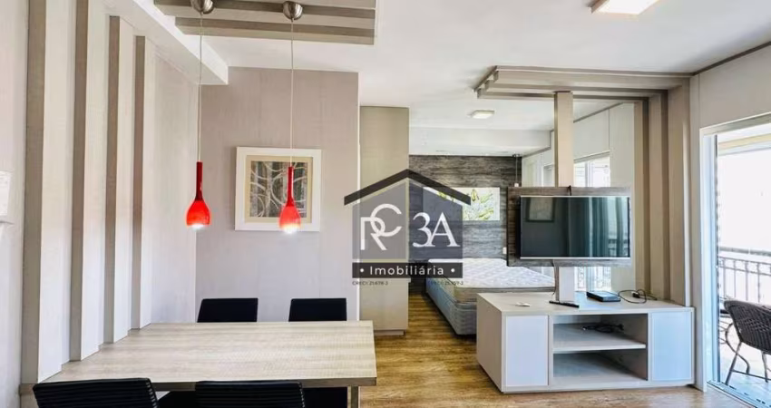 Apartamento com 1 dormitório para alugar, 40 m² por R$ 4.267,08/mês - Jardim Anália Franco - São Paulo/SP