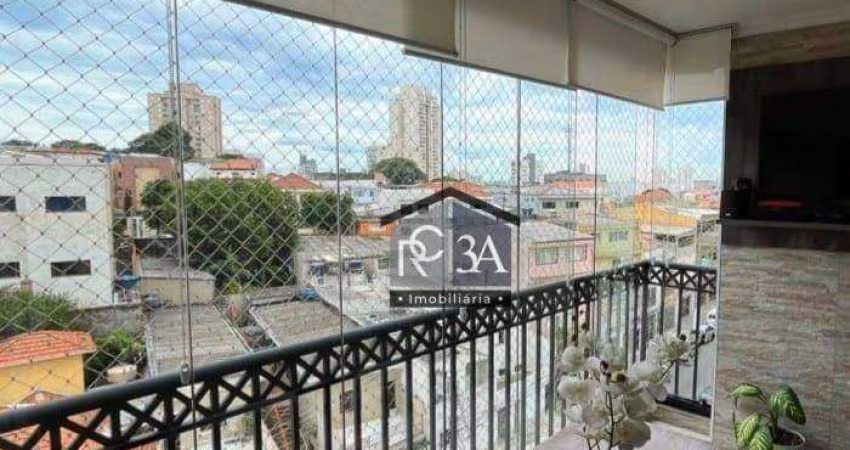 Apartamentara vender, 92m ², varanda com churrasqueira e 3 vagas. Rua Horácio de Castilho, Vila Maria - SP