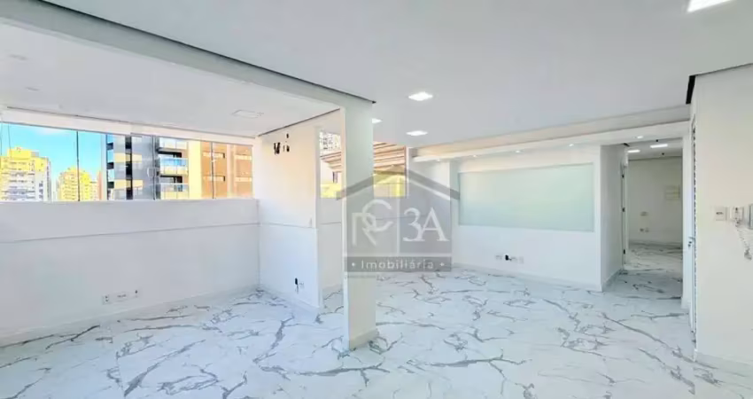 Sala para alugar, 80 m² por r$ 9.851,00/mês - tatuapé - são paulo/sp