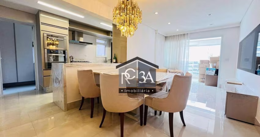 Apartamento a venda no Jardim Anália Franco com 3 dormitórios, 2 vagas, lazer completo.