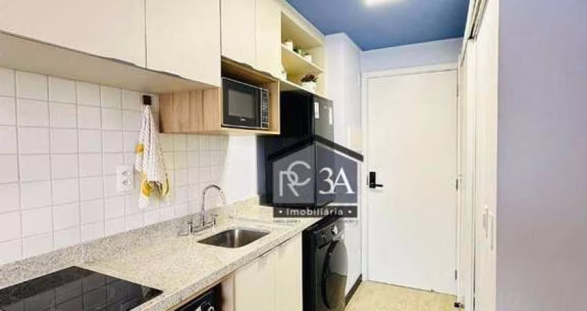Studio com 1 dormitório para alugar, 24 m² por R$ 3.016/mês - Liberdade - São Paulo/SP