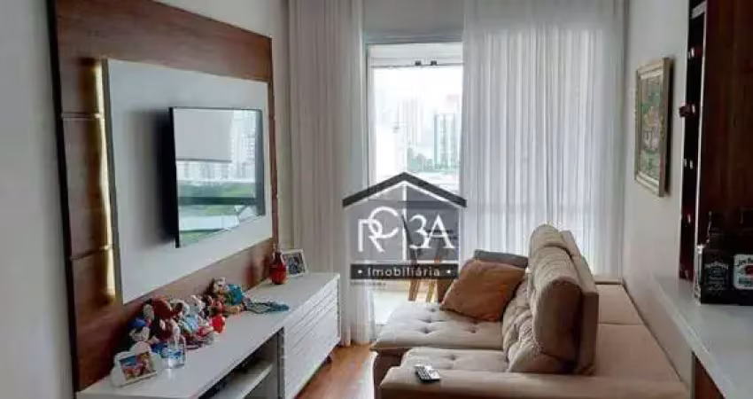 Apartamento com 1 dormitório à venda, 50 m²- tatuapé - são paulo/sp
