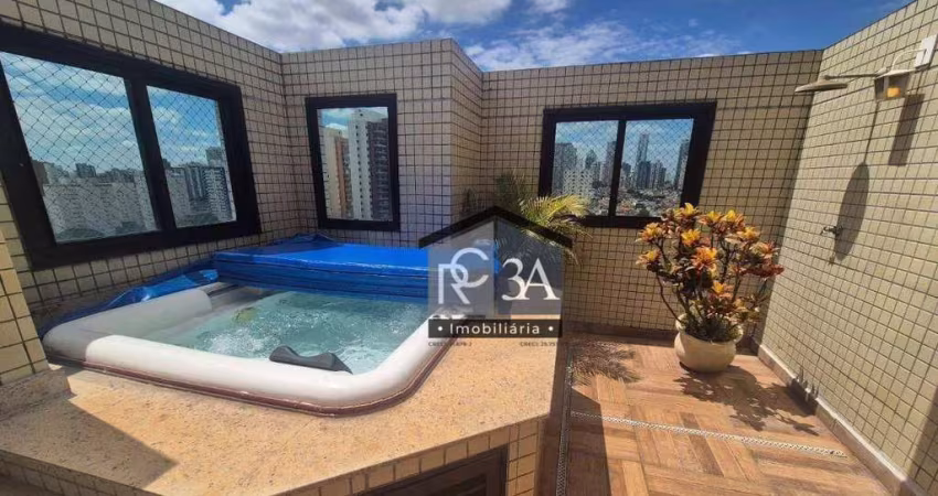 Cobertura com 3 dormitórios, 200 m² - venda por R$ 2.500.000,00 ou aluguel por R$ 11.259,00/mês - Tatuapé - São Paulo/SP
