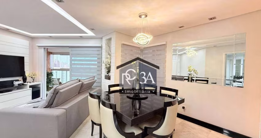 Apartamento com 3 dormitórios à venda, 105 m², 3 vagas - Tatuapé - São Paulo/SP