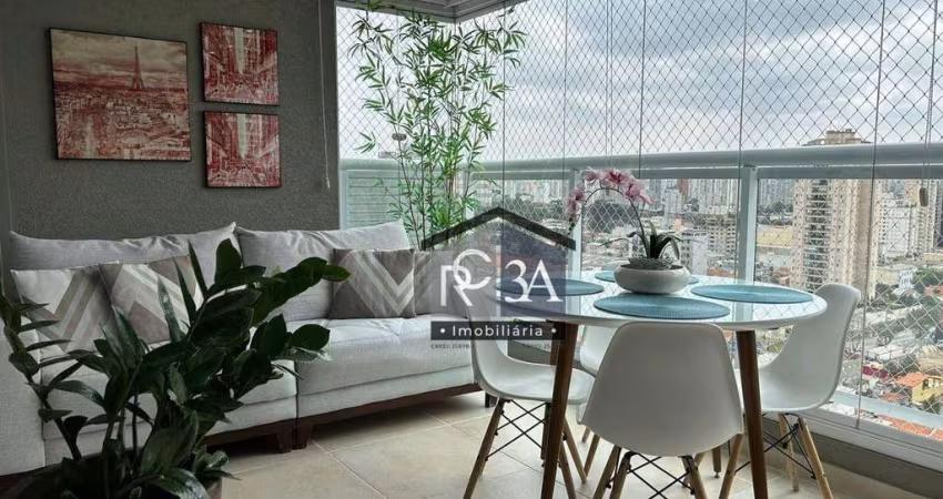 Apartamento com 3 dormitórios à venda, 87 m² por R$ 1.250.000,00 - Tatuapé - São Paulo/SP