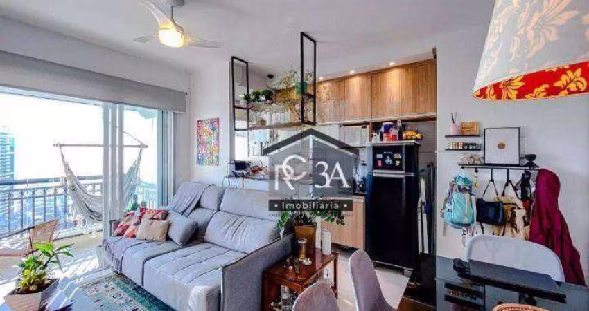 Apartamento com 1 dormitório à venda, 40 m² por R$ 600.000,00 - Anália Franco - São Paulo/SP