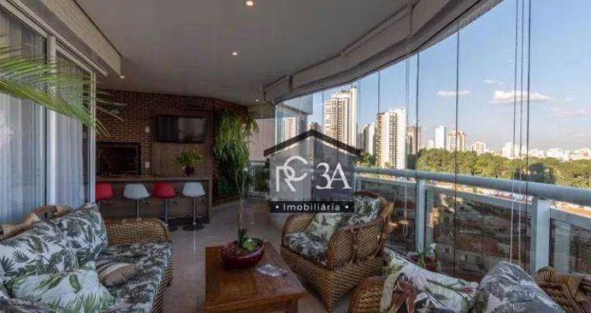 Apartamento com 3 dormitórios à venda, 200 m² - Anália Franco - São Paulo/SP