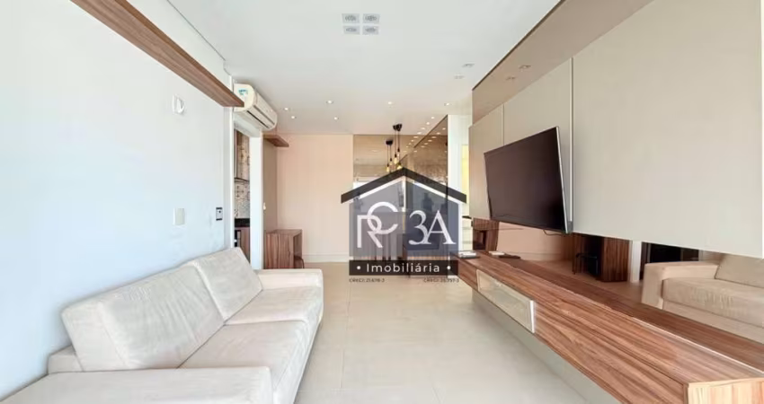 Apartamento com 1 dormitório para alugar, 55 m² Tatuapé - São Paulo/SP