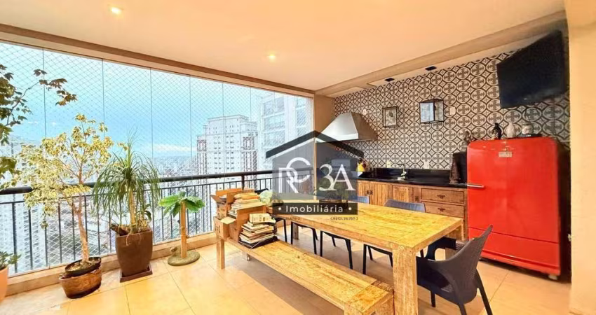 Apartamento com 3 dormitórios à venda, 192 m² - Tatuapé - São Paulo/SP