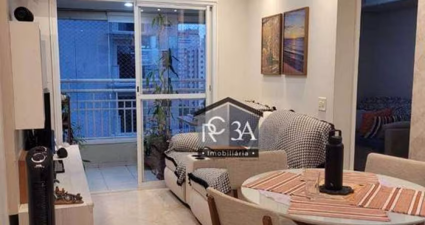 Apartamento com 2 dormitórios para alugar, 53 m²  - Tatuapé - São Paulo/SP