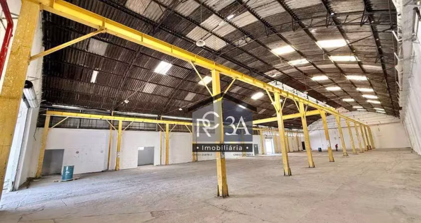 Galpão para alugar, 5980 m² - jardim fátima - guarulhos/sp