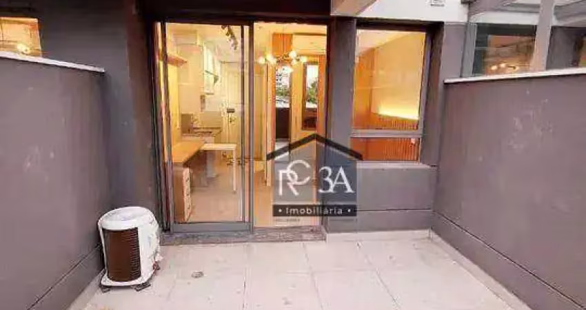 Studio com 1 dormitório à venda, 31 m² - alto da boa vista - são paulo/sp