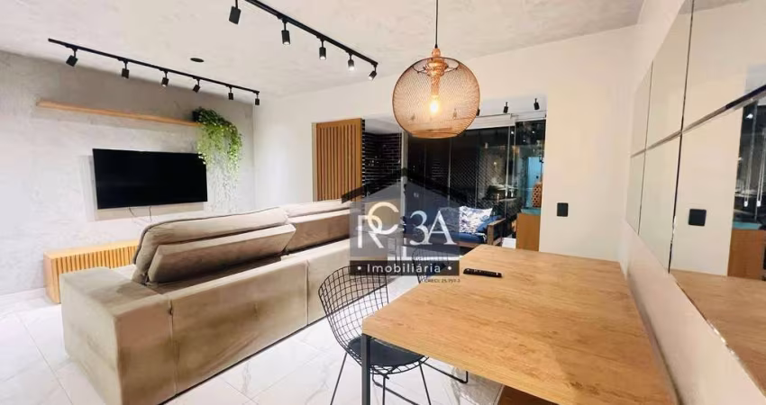 Apartamento com 3 dormitórios para alugar, 96 m²  - Tatuapé - São Paulo/SP