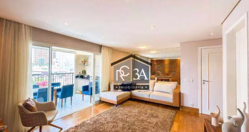 Apartamento com 3 dormitórios para alugar, 96 m² - tatuapé - são paulo/sp