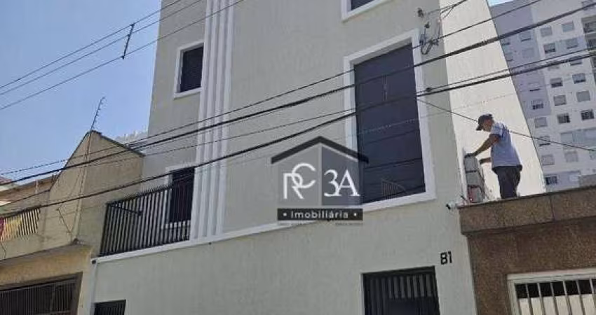 Apartamento com 2 dormitórios, 37 m² no Tatuapé