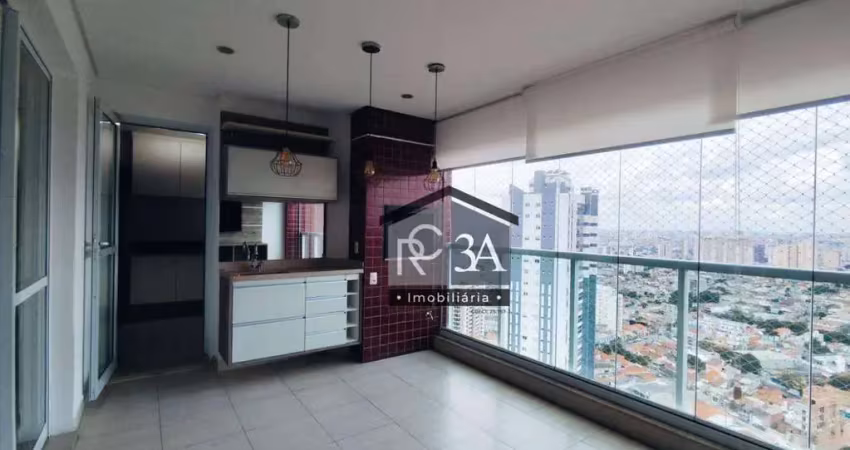 Apartamento com 3 dormitórios, 134 m² - venda por ou aluguel  - tatuapé - são paulo/sp