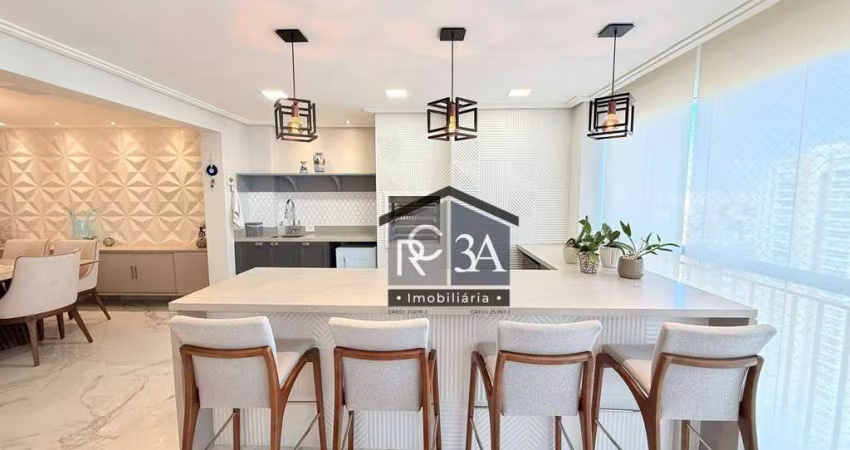 Apartamento com 3 dormitórios, 202 m² - venda por R$ 3.490.000,00 ou aluguel por R$ 28.001,82/mês - Jardim Anália Franco - São Paulo/SP