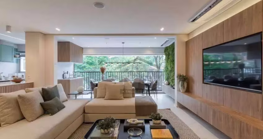 Apartamento com 3 dormitórios à venda, 140 m² - cambuí - campinas/sp