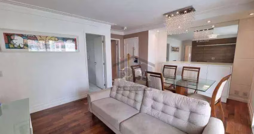 Apartamento com 3 dormitórios para alugar, 95 m² por r$ 8.050,00 - vila gomes cardim - são paulo/sp
