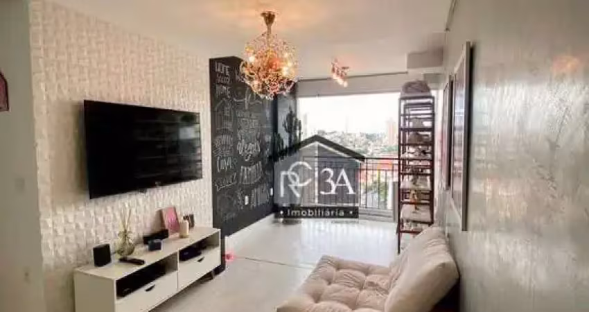 Apartamento com 2 dormitórios à venda, 63 m² por r$ 734.000,00 - anália franco - são paulo/sp