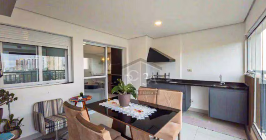 Apartamento com 3 dormitórios à venda, 106 m² - tatuapé - são paulo/sp