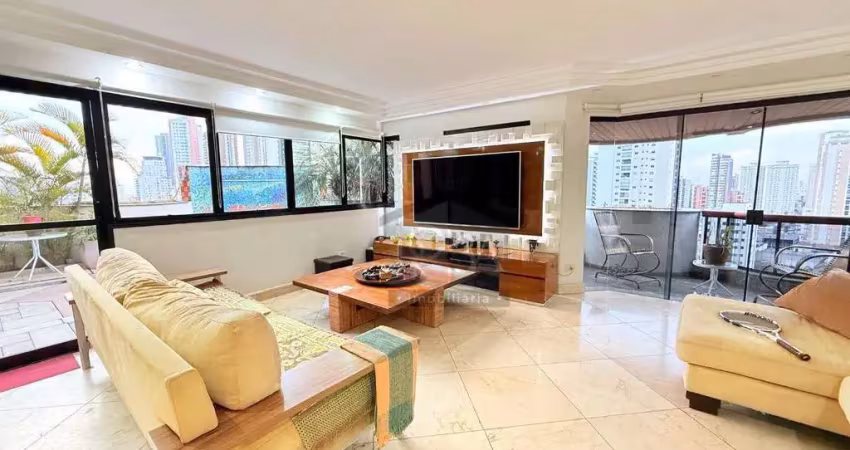Cobertura com 3 dormitórios à venda, 302 m²  - jardim anália franco - são paulo/sp
