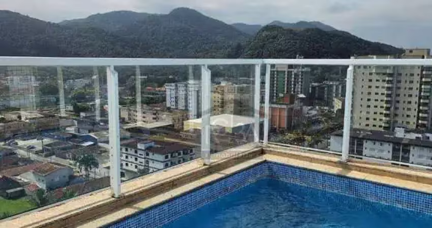 Apartamento cobertura duplex  com 3 dormitórios à venda, 180 m² por r$ 1.010.000  - mongaguá/sp