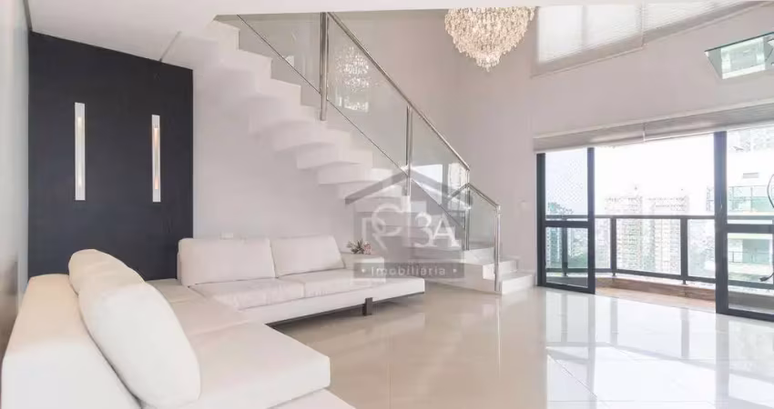 Cobertura com 4 dormitórios à venda, 400 m² por r$ 3.000.000,00 - jardim anália franco - são paulo/sp