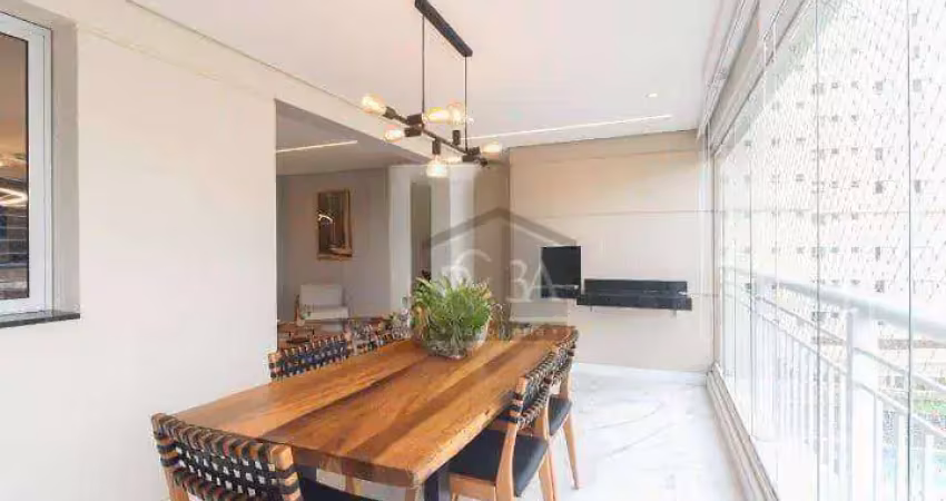 Apartamento com 4 dormitórios à venda, 122 m² - tatuapé - são paulo/sp